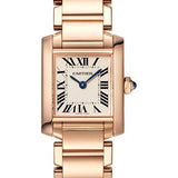 Cartier Tank Francaise Watch - 25 mm Pink Gold Case - WGTA0029