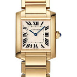 Cartier Tank Francaise Watch - 30 mm Yellow Gold Case - WGTA0032