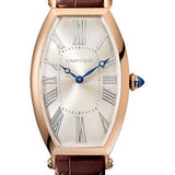 Cartier Tonneau Watch - 46.3 mm Pink Gold Case - Brown Alligator Strap - WGTN0006