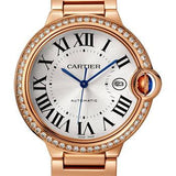 Cartier Ballon Bleu de Cartier Watch - 42 mm Pink Gold Case - Diamond Bezel - WJBB0038