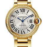 Cartier Ballon Bleu de Cartier Watch - 36 mm Yellow Gold Case - Diamond Bezel - WJBB0043