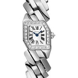 Cartier Maillon de Cartier Watch - 16 x 17 mm White Gold Diamond Case - Silver Dial - Bracelet - WJBJ0003