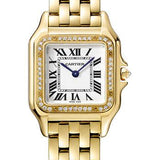 Cartier Panthere de Cartier Watch - 27 mm Yellow Gold Case - Diamond Bezel - WJPN0016