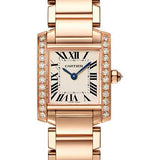 Cartier Tank Francaise Watch - 25 mm Pink Gold Diamond Case - WJTA0022