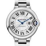 Cartier Ballon Bleu de Cartier Watch - 33 mm Steel Case - Silvered Dial - Interchangeable Bracelet - WSBB0044