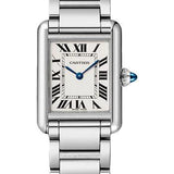 Cartier Tank Must de Cartier Watch - 29.5 mm x 22 mm Steel Case - Silvered Dial - Interchangeable Bracelet - WSTA0051