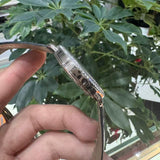 Cartier Ronde Louis White Gold Diamond Bezel Silver Dial Mens Watch WR007018