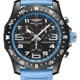 Breitling Endurance Pro Watch - Breitlight® - Black Dial - Blue Rubber Strap - Tang Buckle - X82310281B1S1