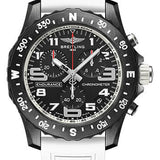 Breitling Endurance Pro Watch - Breitlight® - Black Dial - White Rubber Strap - Tang Buckle - X82310A71B1S1