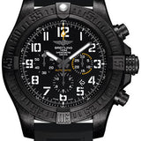 Breitling Avenger Hurricane 12h Watch - Breitlight - Volcano Black Dial - Black Diver Pro III Strap - Folding Buckle - XB0170E41B1S1