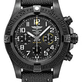 Breitling Avenger Hurricane 12h 45 Watch - Breitlight - Volcano Black Dial - Anthracite Military Strap - Tang Buckle - XB0180E41B1W1