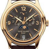 Patek Philippe Complications Annual Calendar Moon Phases Date Yellow Gold Slate Grey Dial | 5146J-010