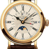 Patek Philippe Grand Complications Yellow Gold Perpetual Calendar Retrograde Date 38mm White Opaline | 5159J-001