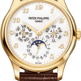 Patek Philippe Grand Complications 39mm Ivory Arabic Yellow Gold Leather | 5327J-001