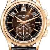 Patek Philippe Complications Flyback Chronograph Annual Calendar Rose Gold Brown Sunburst Dial | 5905R-001