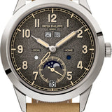 Patek Philippe Complications Annual Calendar Travel Time White Gold Textured Grey Dial | 5326G-001