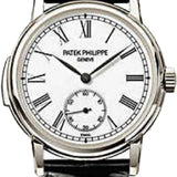 Patek Philippe Grand Complications 38mm White Roman Platinum Leather Automatic | 5078P-001