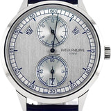 Patek Philippe Complications Annual Calendar Regulator White Gold Silver Dial | 5235G-001