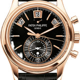 Patek Philippe Complications Annual Calendar Flyback Chronograph Rose Gold 43.25mm Black Dial | 5960R