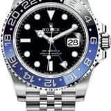 Rolex GMT-Master II "Batgirl" Stainless Steel Black Dial Jubilee Bracelet | 126710BLNR