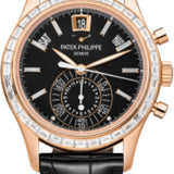 Patek Philippe Complications Chronograph Annual Calendar Rose Gold Diamond Set Blue Dial | 5961R-010