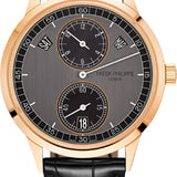 Patek Philippe Complications Annual Calendar Regulator Display Rose Gold Graphite Ebony Dial | 5235/50R-001