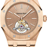 Audemars Piguet Royal Oak Tourbillon 41mm Extra-Thin Rose Gold Pink Gold Dial - 26515OR.OO.1220OR.01