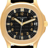 Patek Philippe Aquanaut Yellow Gold Black Dial 34mm | 5066J