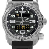 Breitling Emergency Watch - 51mm Titanium Case - Volcano Black Dial - Black Diver Pro III Strap - E7632522/BC02/156S/E20DSA.4