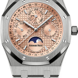 Audemars Piguet Royal Oak Perpetual Calendar Titanium "Salmon" Dial 41mm | 26615TI.OO.1220TI.01