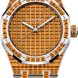 Audemars Piguet Royal Oak Selfwinding Orange Spessartite 41mm "50th Anniversary" White Gold Orange Dial | 15514BC.SE.1284BC.01