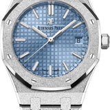 Audemars Piguet Royal Oak 34mm Frosted Gold Selfwinding Blue Dial | 77353BC.GG.1263BC.01