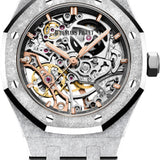 Audemars Piguet Royal Oak Double Balance Wheel Openworked Frosted 37mm White Gold | 15466BC.GG.1259BC.01