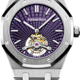 Audemars Piguet Royal Oak Tourbillon Extra-Thin 41mm Stainless Steel Purple Dial | 26522ST.OO.1220ST.01