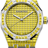 Audemars Piguet Royal Oak Selfwinding Yellow Chrysoberyl 37mm "50th Anniversary" White Gold Yellow Dial | 15554BC.RY.1274BC.01