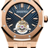 Audemars Piguet Royal Oak Tourbillon 41mm  Extra-Thin Rose Gold Blue Dial | 26522OR.OO.1220OR.01