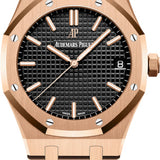 Audemars Piguet Royal Oak Rose Gold 41mm Black Dial | 15500OR.OO.1220OR.01