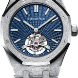 Audemars Piguet Royal Oak Tourbillon Extra-Thin White Gold Blue Index Dial White Gold 41mm Bracelet | 26520BC.GG.1224BC.01