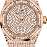 Audemars Piguet Royal Oak Rose Gold Diamond Pave 37mm | 15452OR.ZZ.1258OR.02