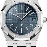 Audemars Piguet Royal Oak Jumbo Extra-Thin "50th Anniversary" Stainless Steel 39mm Blue Dial | 16202ST.OO.1240ST.01