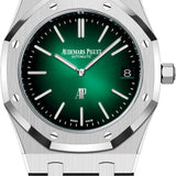 Audemars Piguet Royal Oak Jumbo Extra-Thin 39mm "50th Anniversary" Platinum Green Dial | 16202PT.OO.1240PT.01