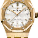 Audemars Piguet Royal Oak Selfwinding 37mm Silver Index Yellow Gold | 15450BA.OO.1256BA.01