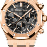 Audemars Piguet Royal Oak Chronograph 41mm "50th Anniversary" Rose Gold Black Dial | 26240OR.OO.1320OR.02