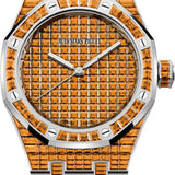 Audemars Piguet Royal Oak Selfwinding Orange Spessartite 37mm "50th Anniversary" White Gold Orange Dial | 15554BC.SE.1274BC.01