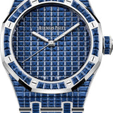 Audemars Piguet Royal Oak Selfwinding Blue Sapphire 41mm "50th Anniversary" White Gold Blue Dial | 15514BC.SS.1284BC.01