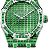 Audemars Piguet Royal Oak Selfwinding Tsavorite "50th Anniversary" 41mm White Gold Green Dial | 15514BC.TV.1284BC.01