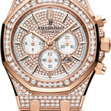 Audemars Piguet Royal Oak Chronograph 41mm Diamond Pave Index Rose Gold Diamond Set | 26322OR.ZZ.1222OR.01