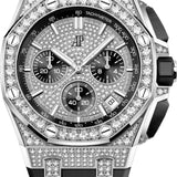 Audemars Piguet Royal Oak 43mm Offshore Chronograph White Gold Diamond Paved | 26423BC.ZZ.D002CA.01