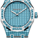 Audemars Piguet Royal Oak Selfwinding Blue Topaz 41mm "50th Anniversary" White Gold Blue Dial | 15514BC.TO.1284BC.01