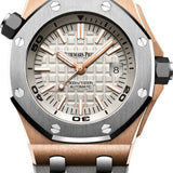 Audemars Piguet Royal Oak Offshore Diver Rose Gold 42mm Titanium Grey Dial | 15711OI.OO.A006CA.01